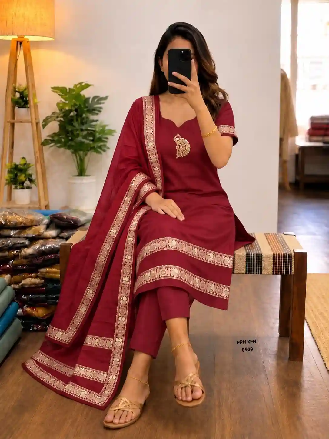 Silk Kurti ( M1)