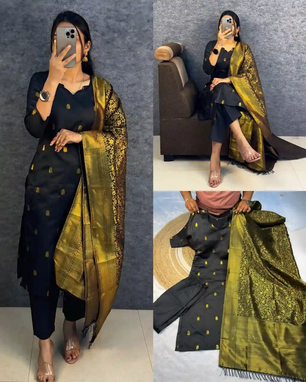 Banarasi Grand Kurti Set (BK02)