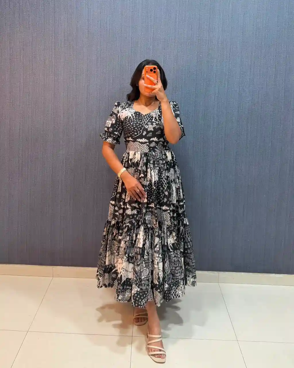 Muslin fabric frock (MF03)