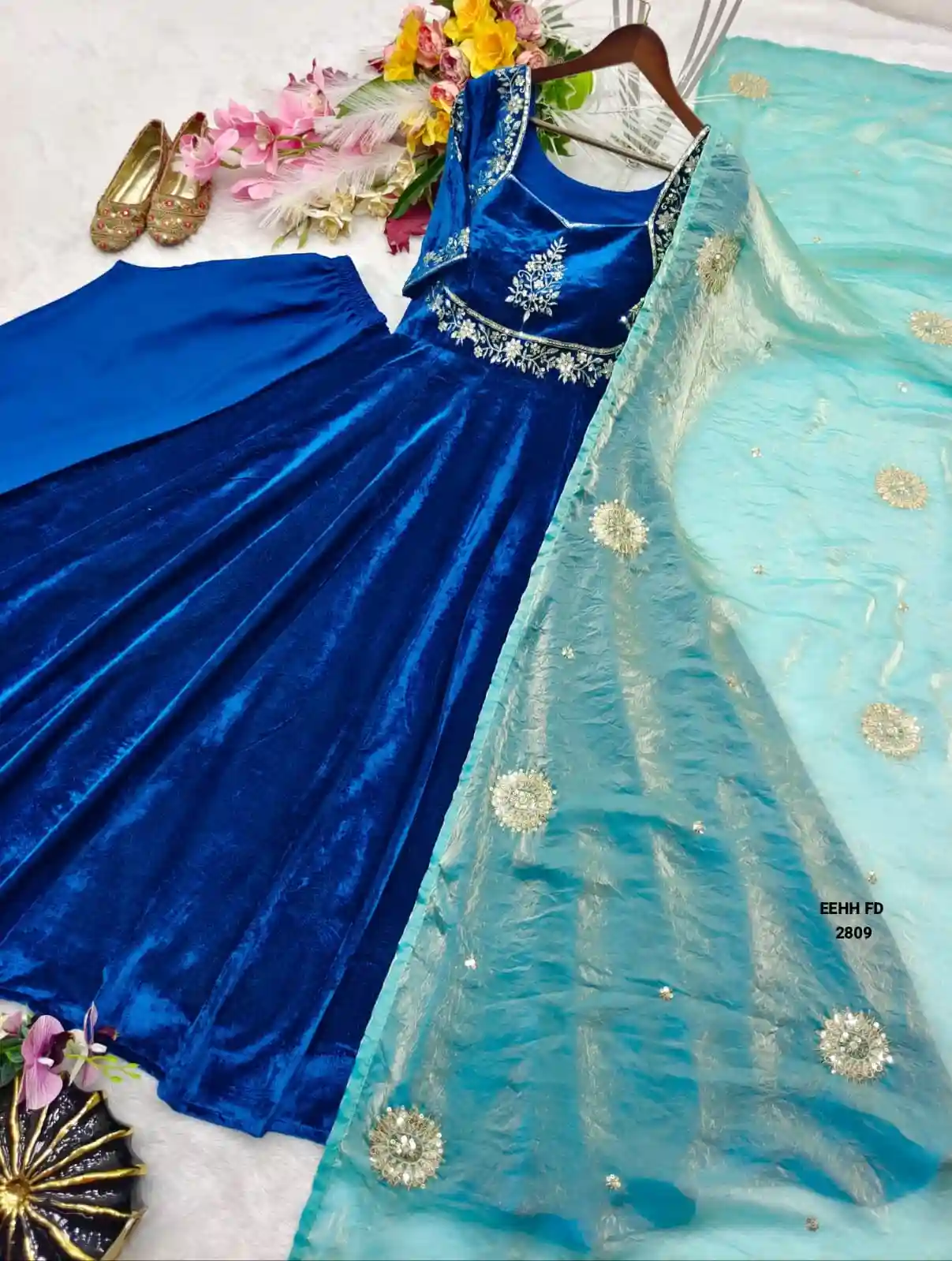 Velvet Anarkali ( VAG01)