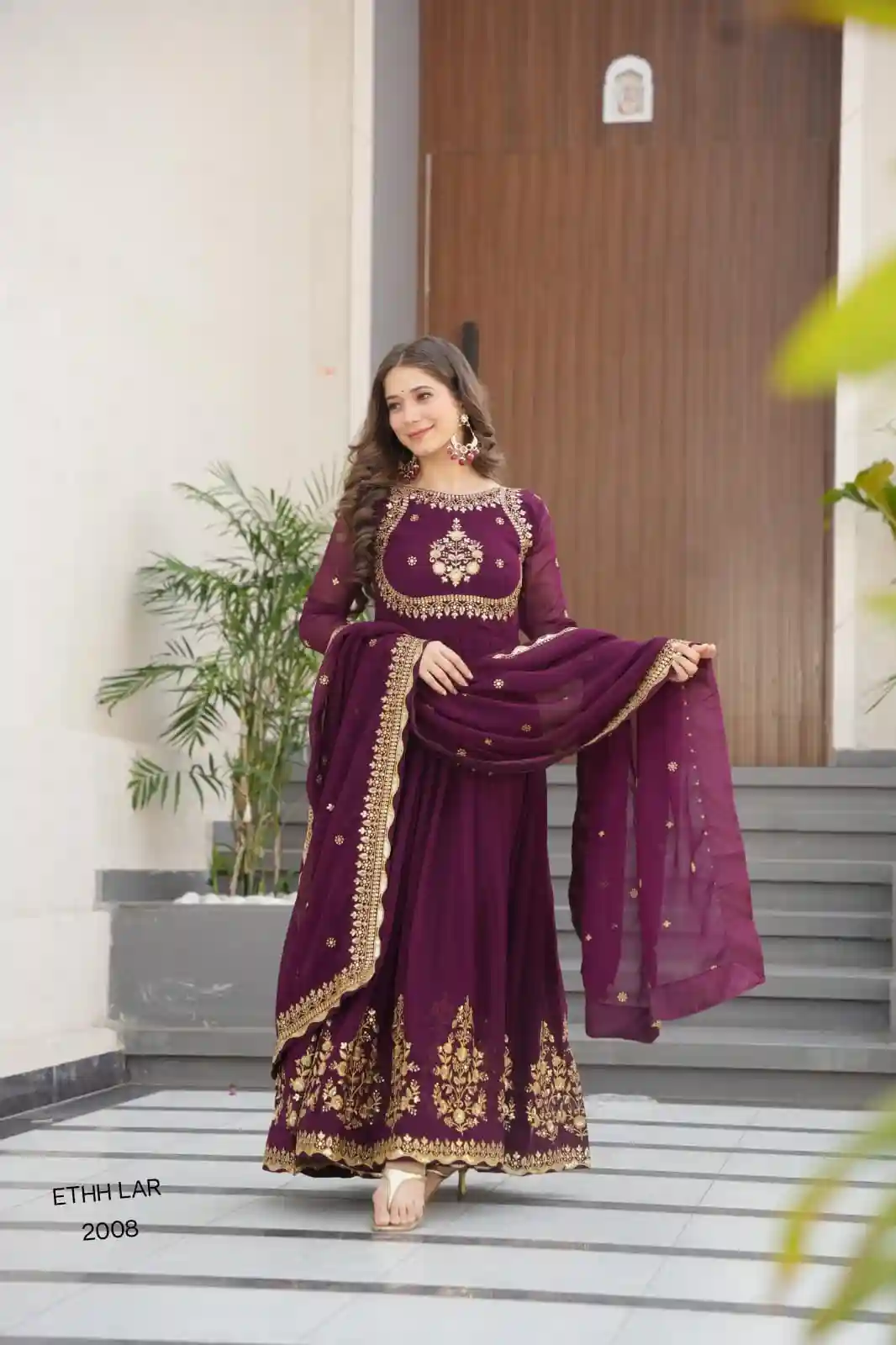 DESIGNER READYMADE GOWN-DUPATTA (DRG02)