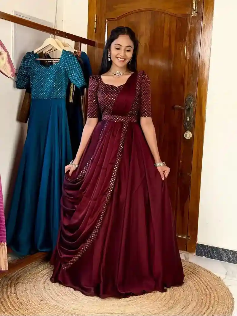 Exquisite Sparkling Anarkali (ESA03)