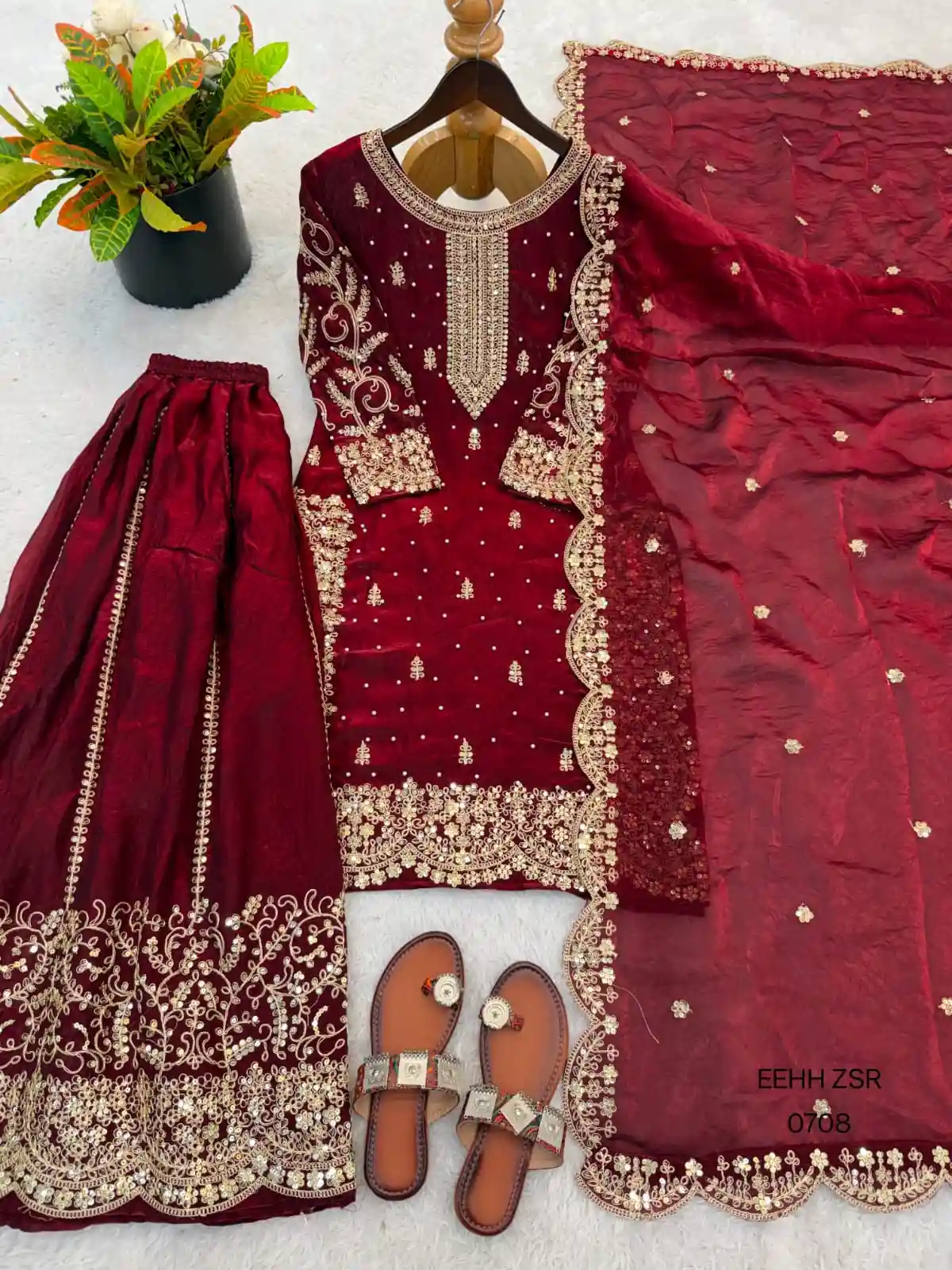 Women’s Ethnic Wear Sharara Set (SH13)