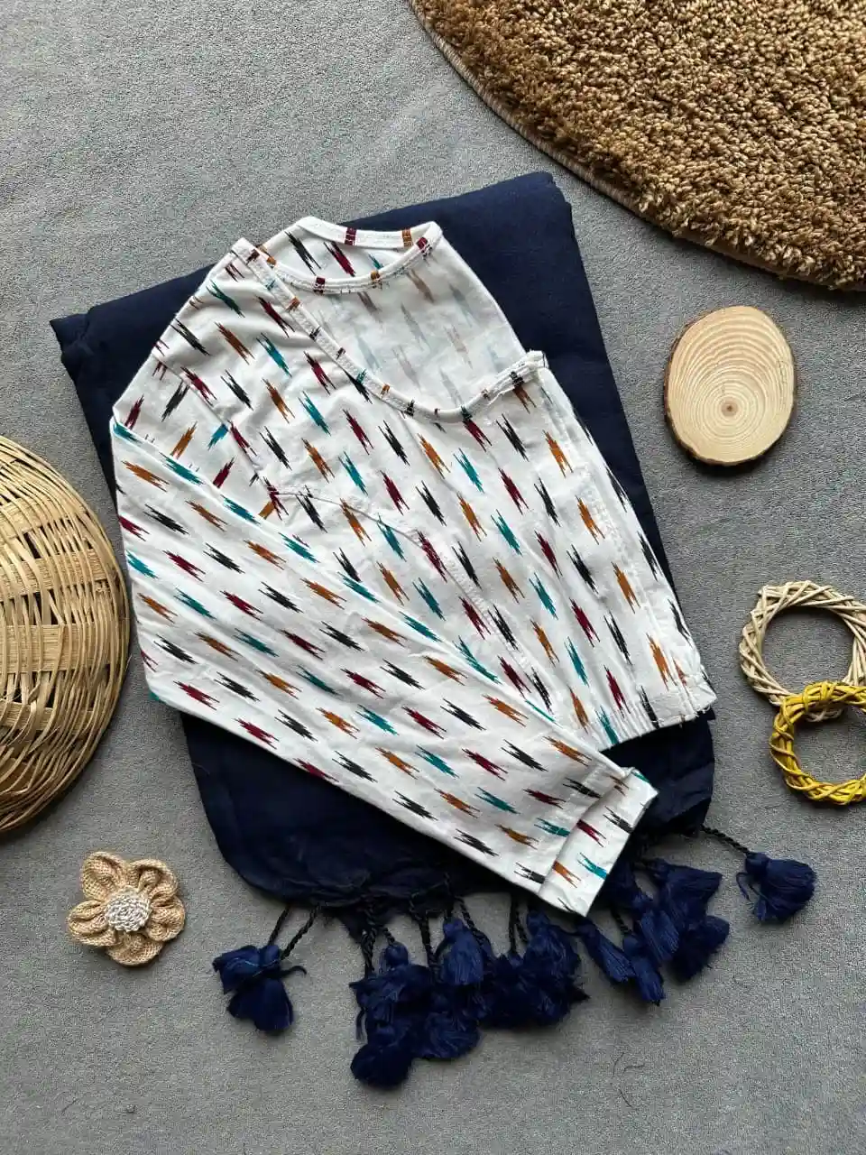 Handloom Khadi Cotton Saree Combo (A24)