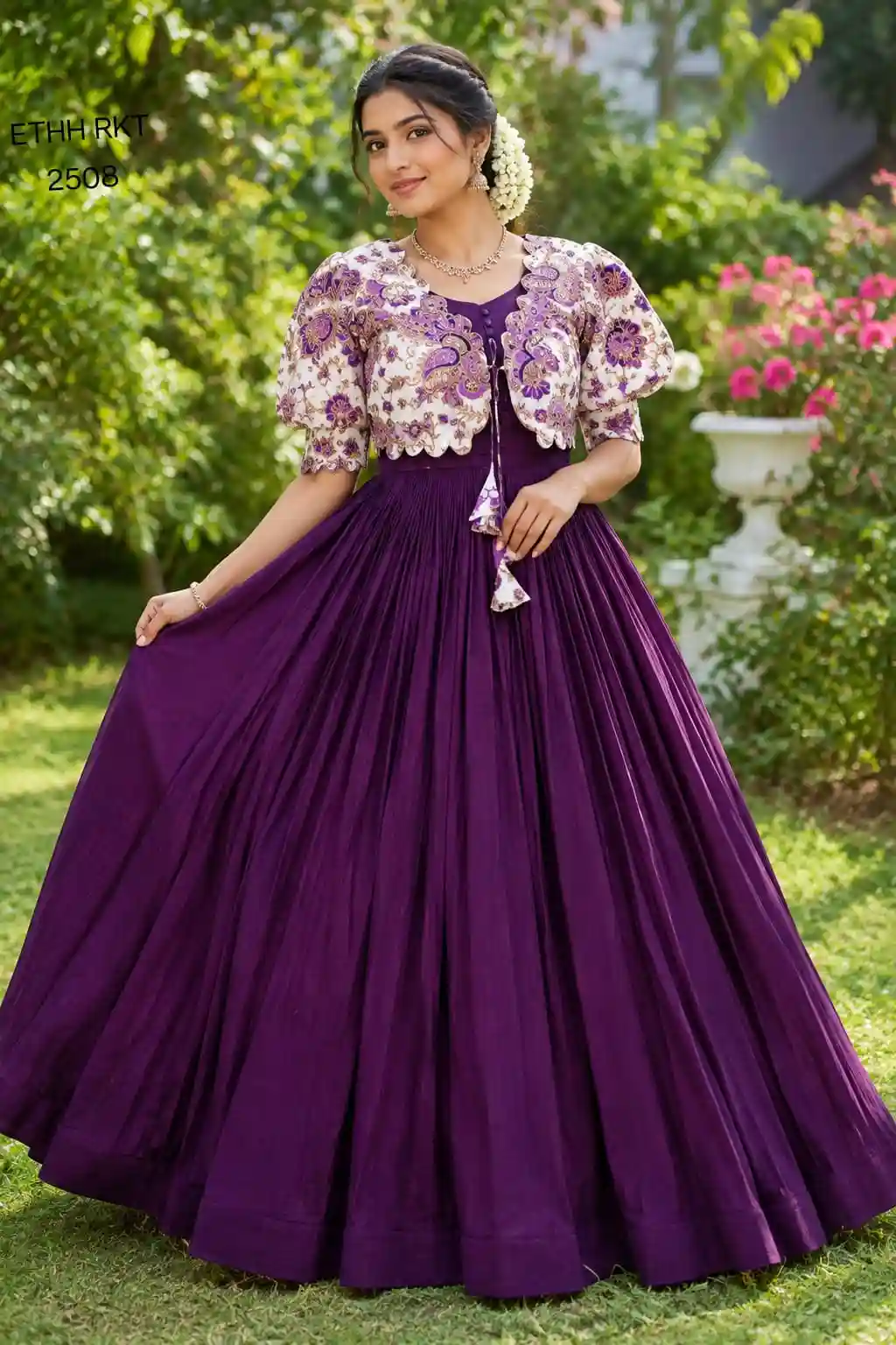 Royal Garden Duo Gown-Coat Set (RGD02)