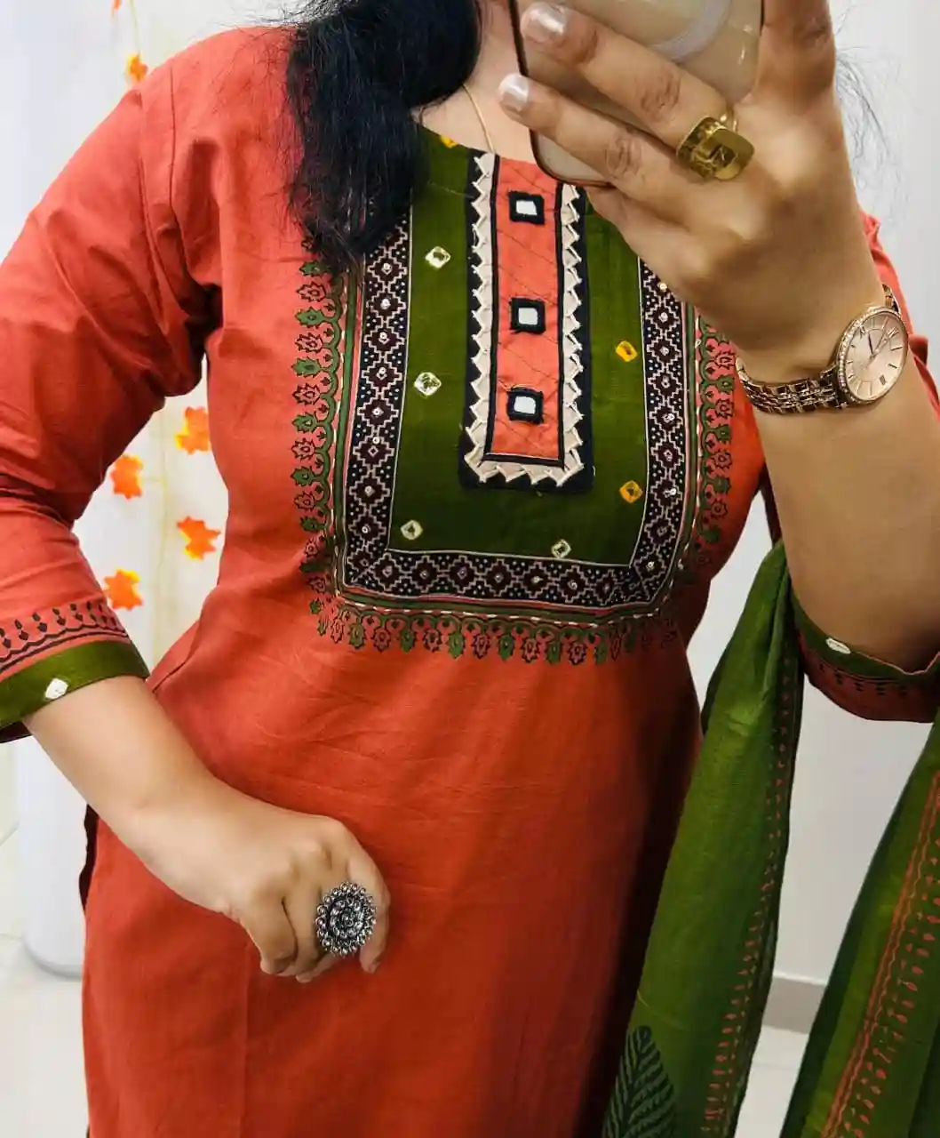 PREMIUM RICH DHABU COTTON SUIT (PK04)