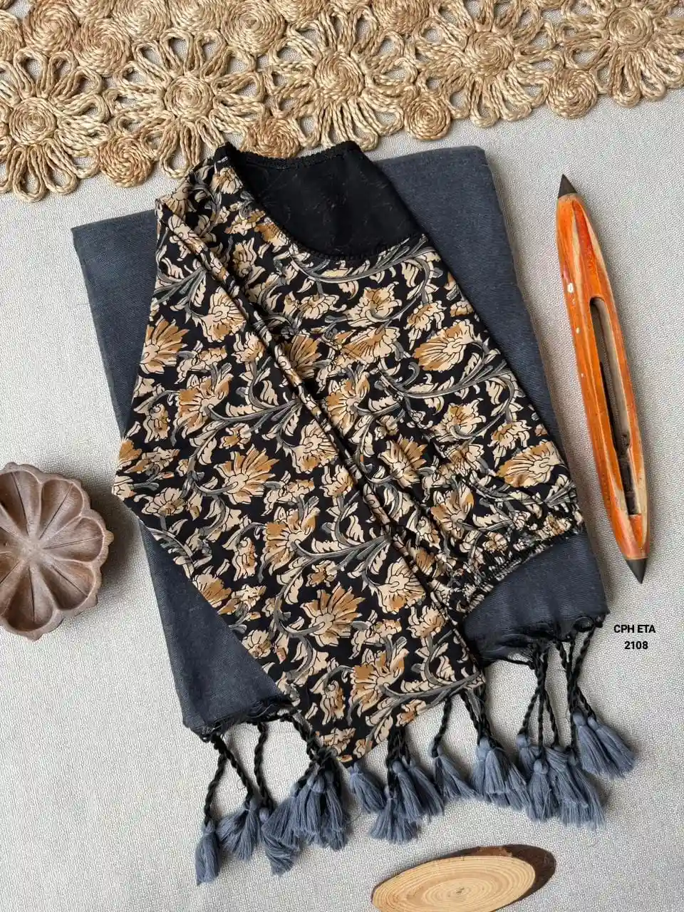 Handloom Khadi Cotton Saree Combo (A32)