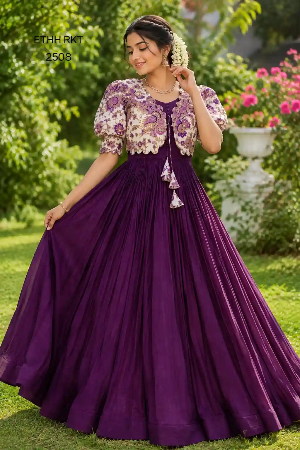Royal Garden Duo Gown-Coat Set (RGD02)