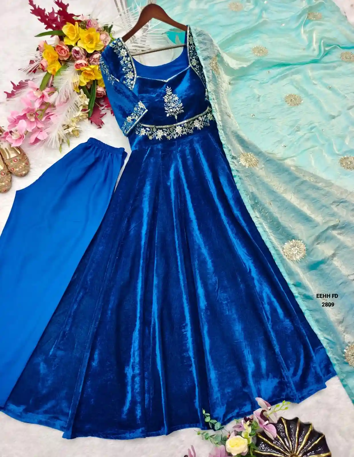 Velvet Anarkali ( VAG01)