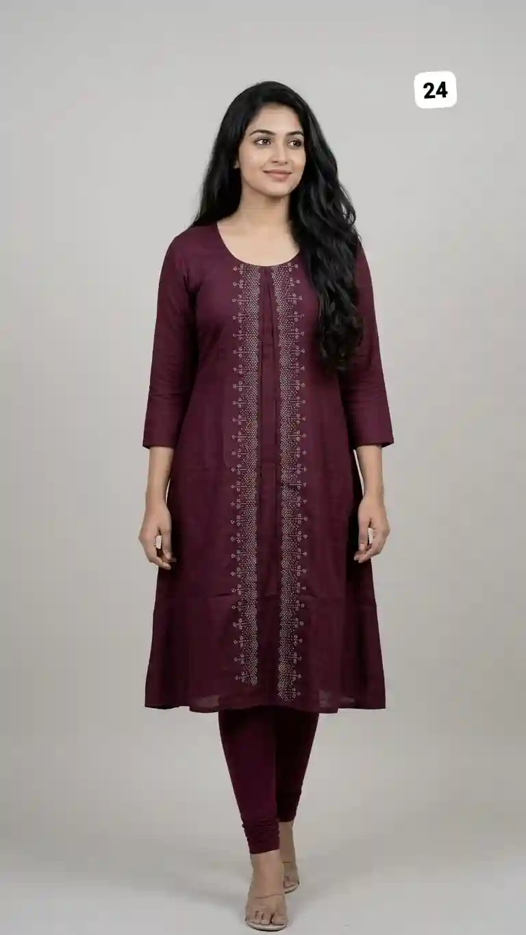 Georgette sequence kurti 24