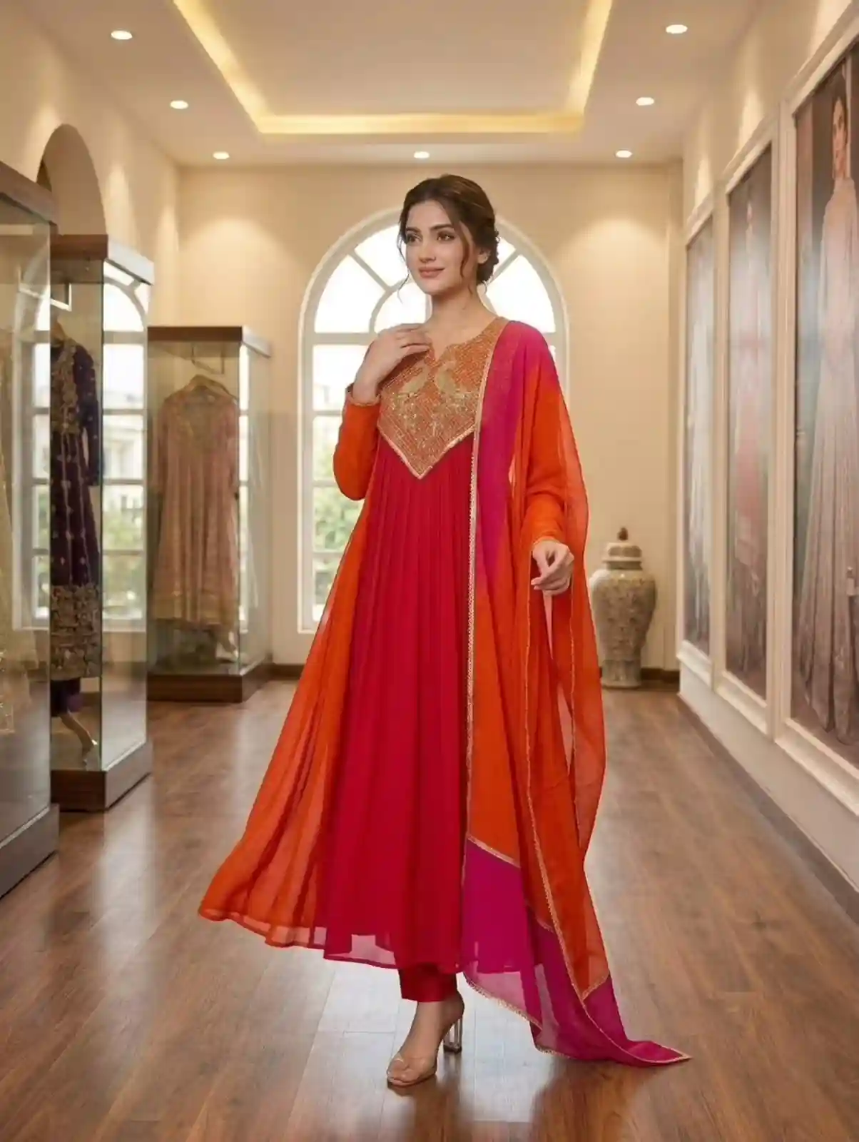 MUL CHANDERI GRAND SET ( MGS03)