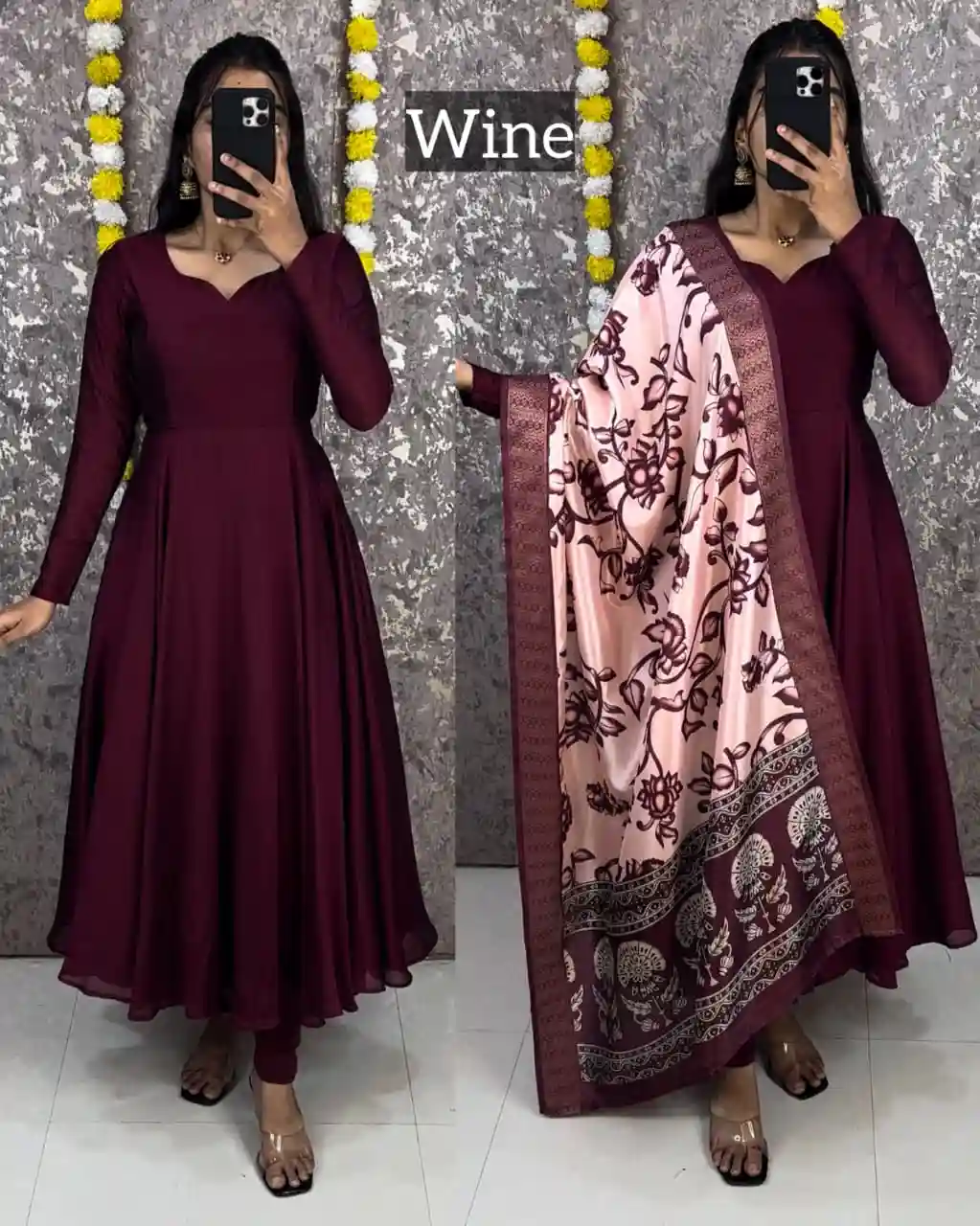 Blooming vichithra silk ( heavy quality ) (VS02)