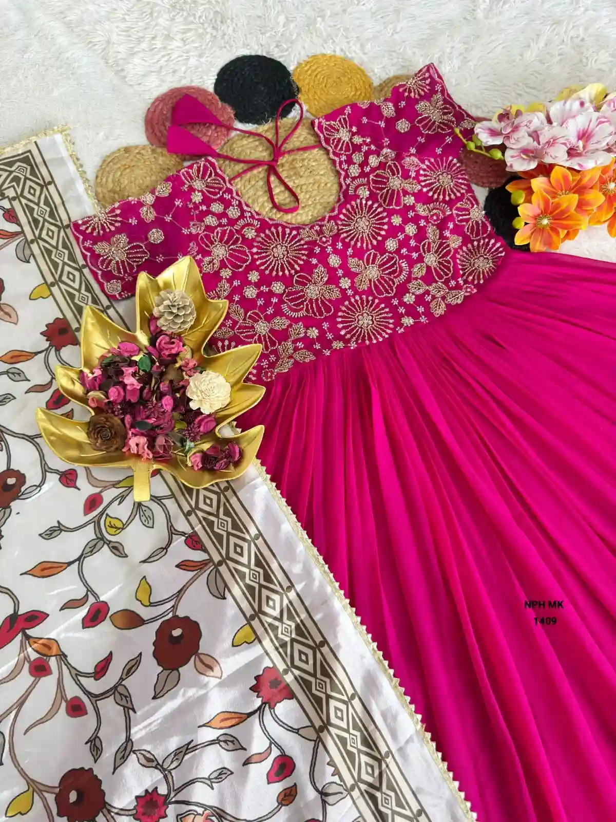 Maggam Work Gown ( MO04)
