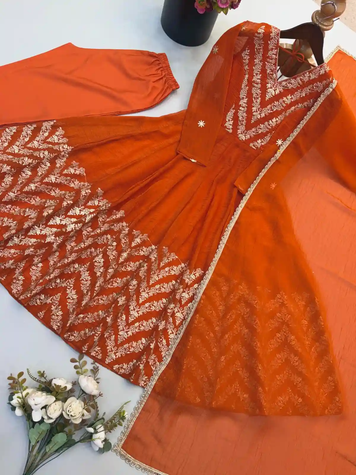 Crunchy Anarkali Gown ( CAG01)