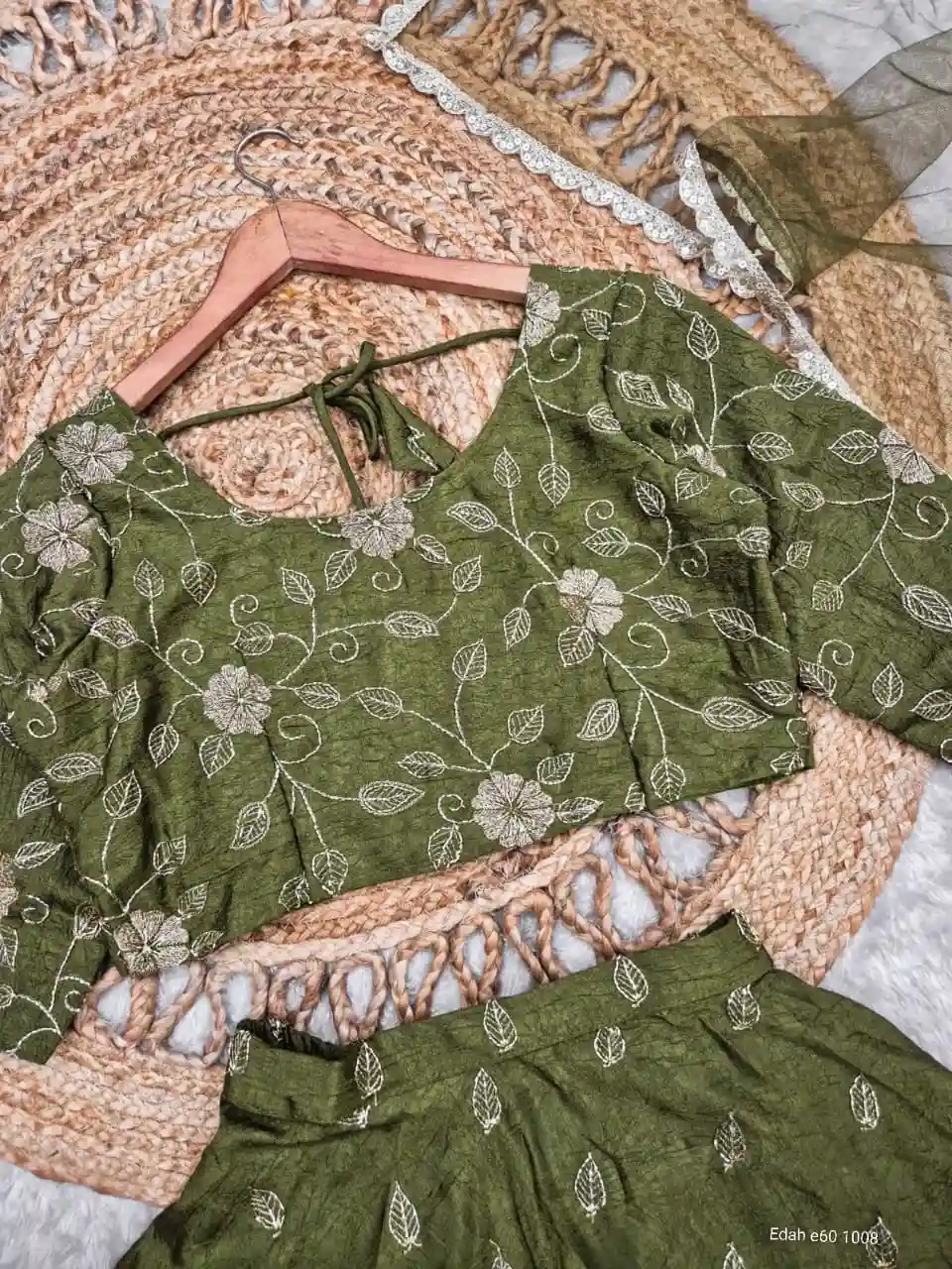 Rangoli Crushed Lehenga (GL1)