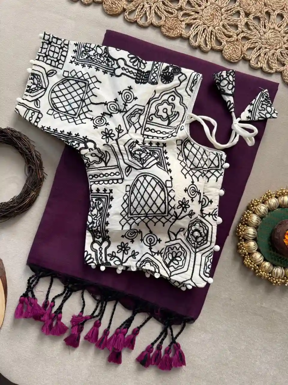 Handloom Khadi  COTTON Saree (KS03)