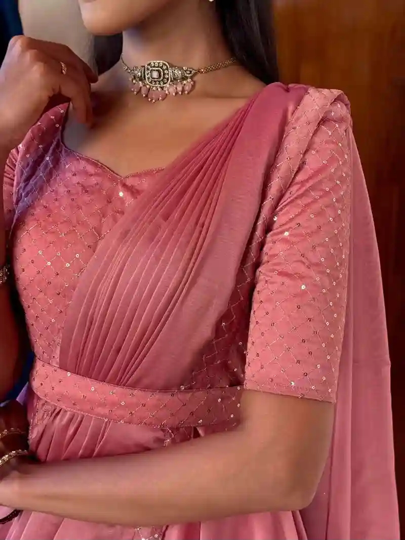 Exquisite Sparkling Anarkali (ESA08)