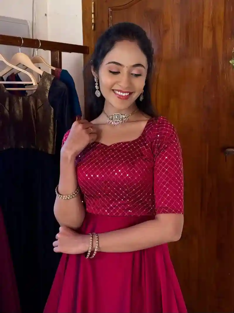 Exquisite Sparkling Anarkali (ESA02)