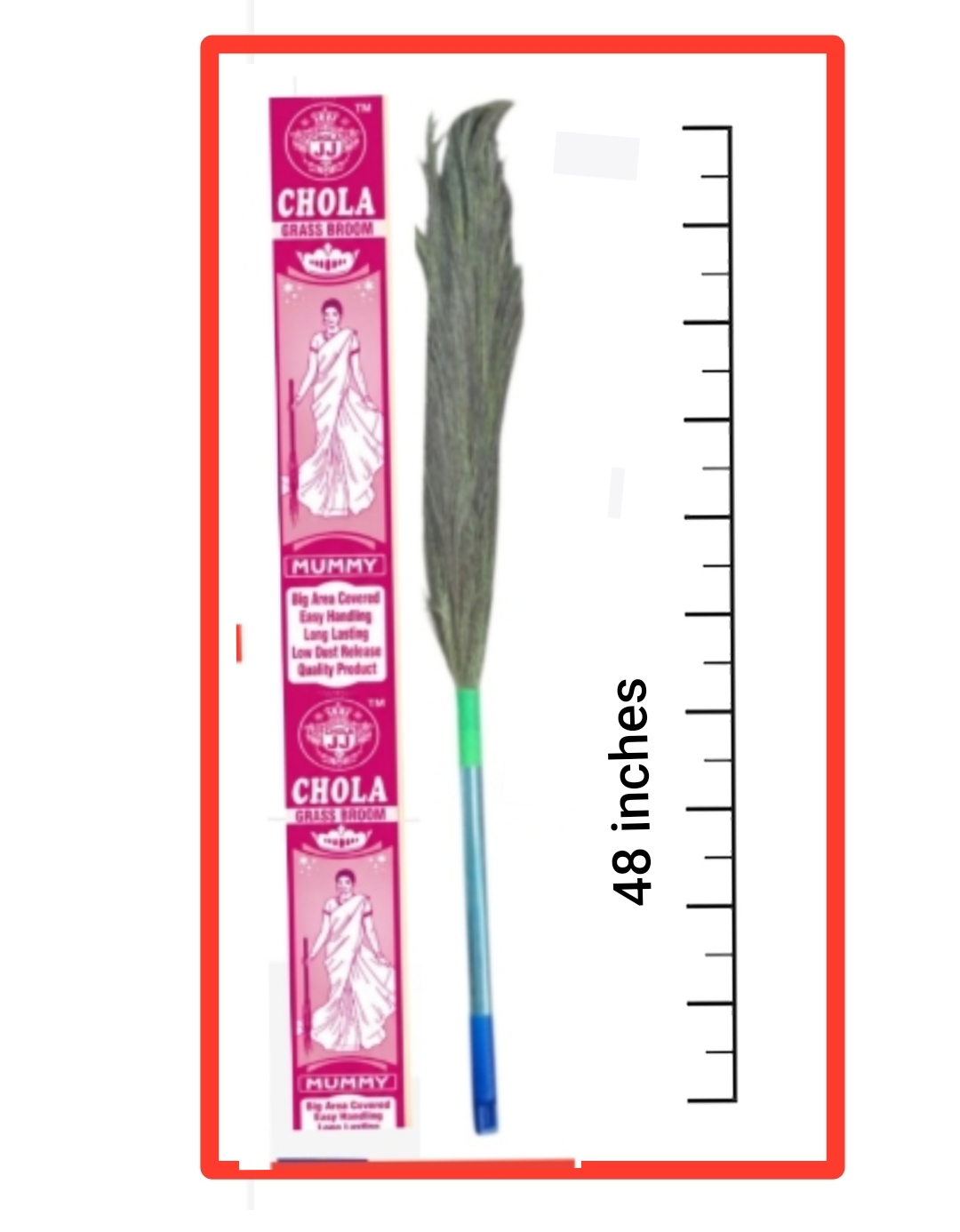 MUMMY Steel Handle Brooms