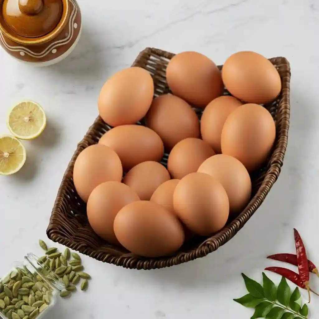 Country Chicken Egg - Pack of 6