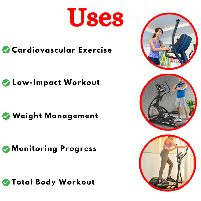 Best Commercial Elliptical Cross Trainer FT-6809D (LED)