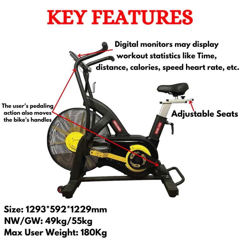 Latest Commercial Air Bike EAB-108