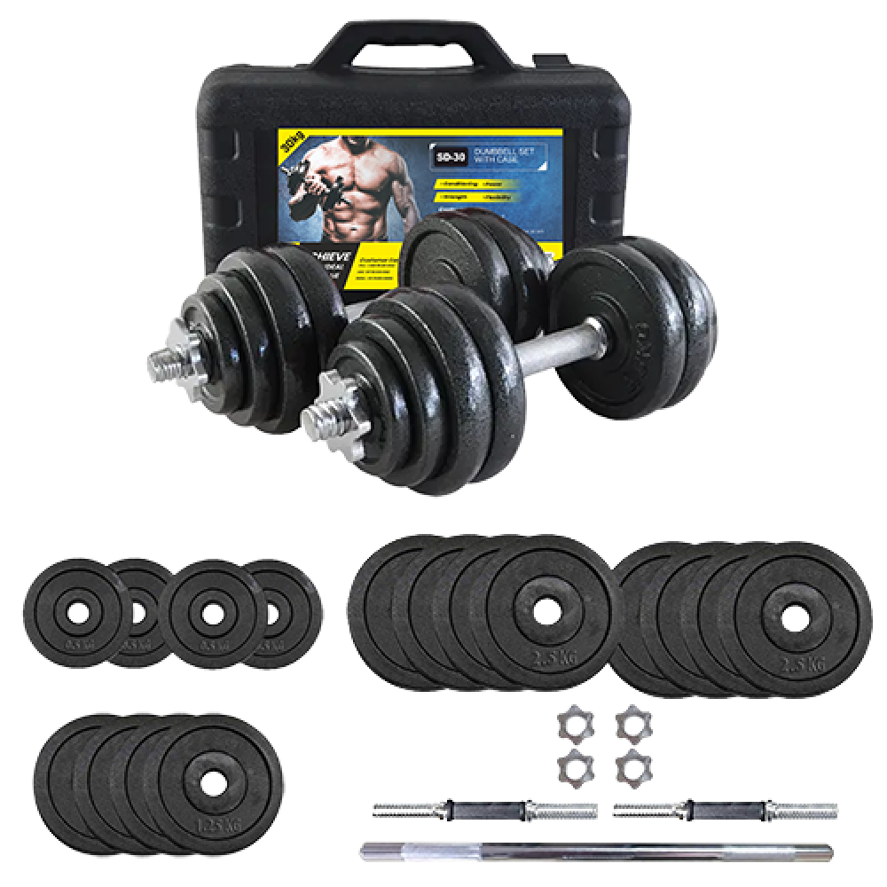 SD-30 DUMBBELL SET WITH CASE