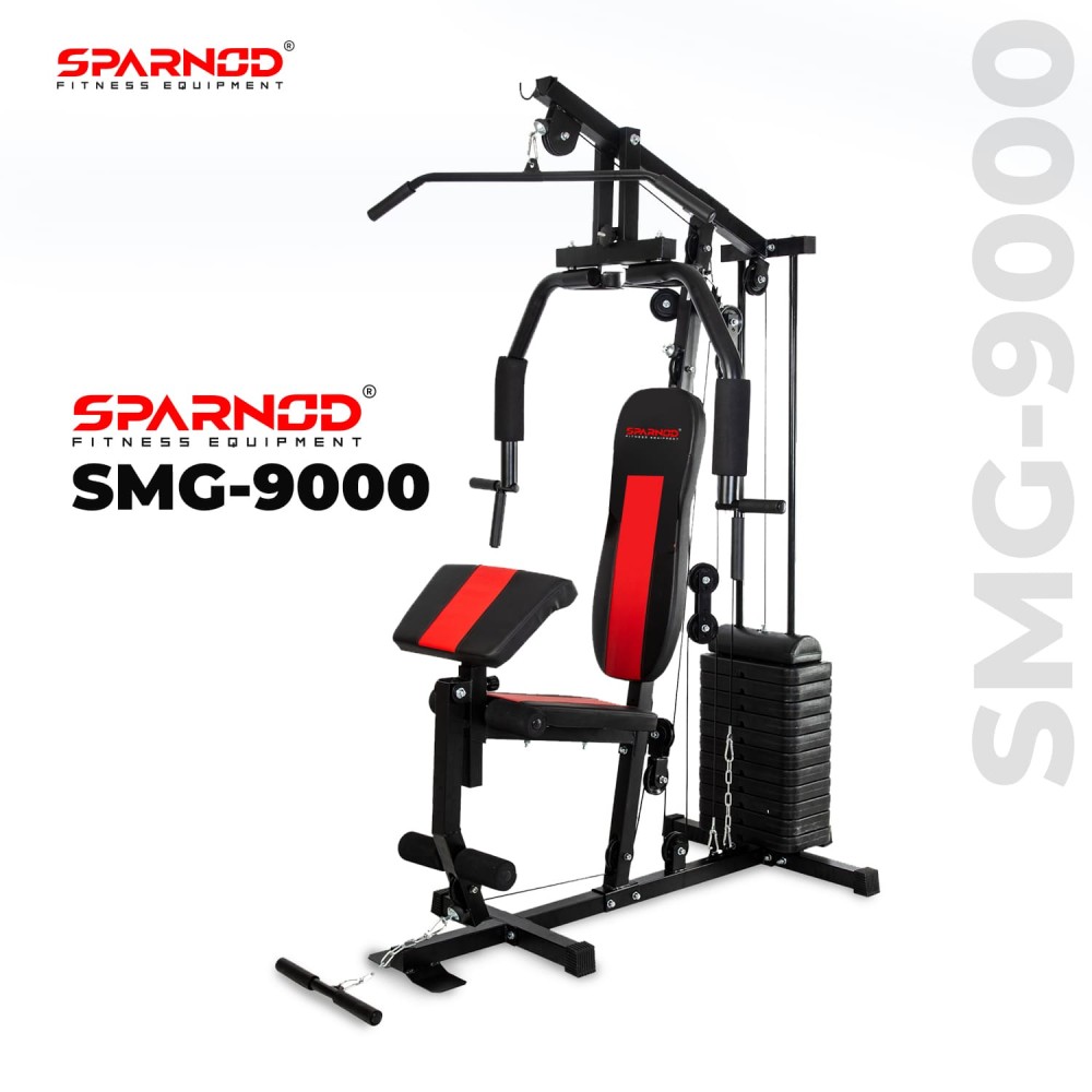 SMG-9000 Multifunctional Heavy-Duty Steel Frame Home Gym Station