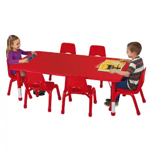 School furnitures rectangle table-LF 215