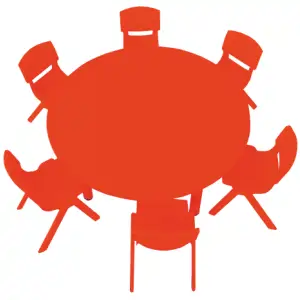 School furnitures small round table- LF 114S