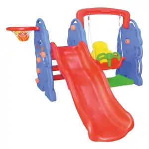 Indoor jumbo slide with swing - LF 976
