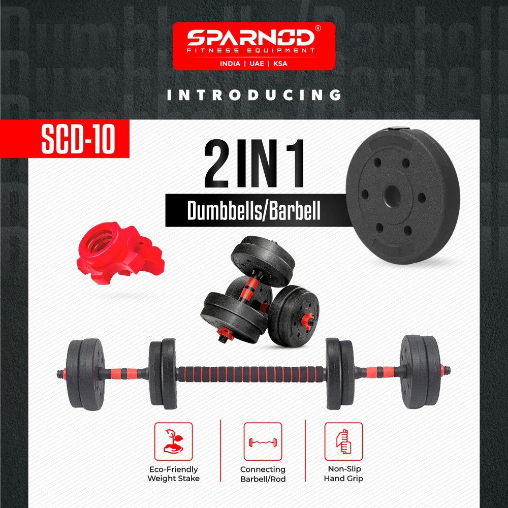 SCD-10 Concrete Dumbbells