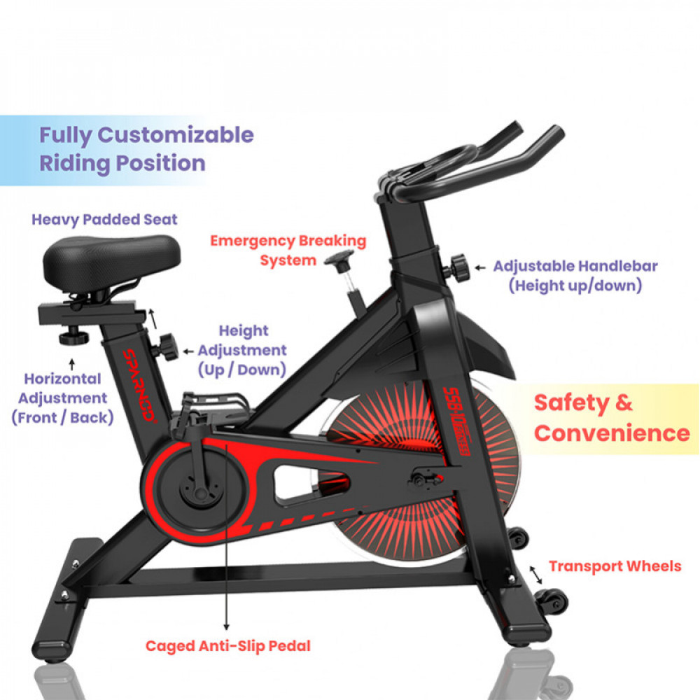 SSB-10 Heavy Duty 10KG Flywheel Spin bike