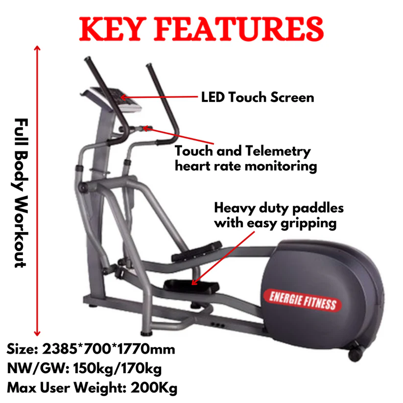 Best Quality Commercial Elliptical Cross Trainer FT-6808N