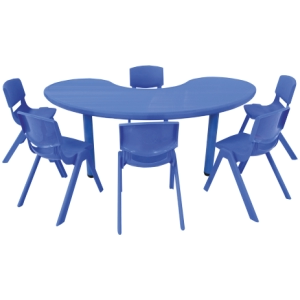 School furnitures front round table - LF 111