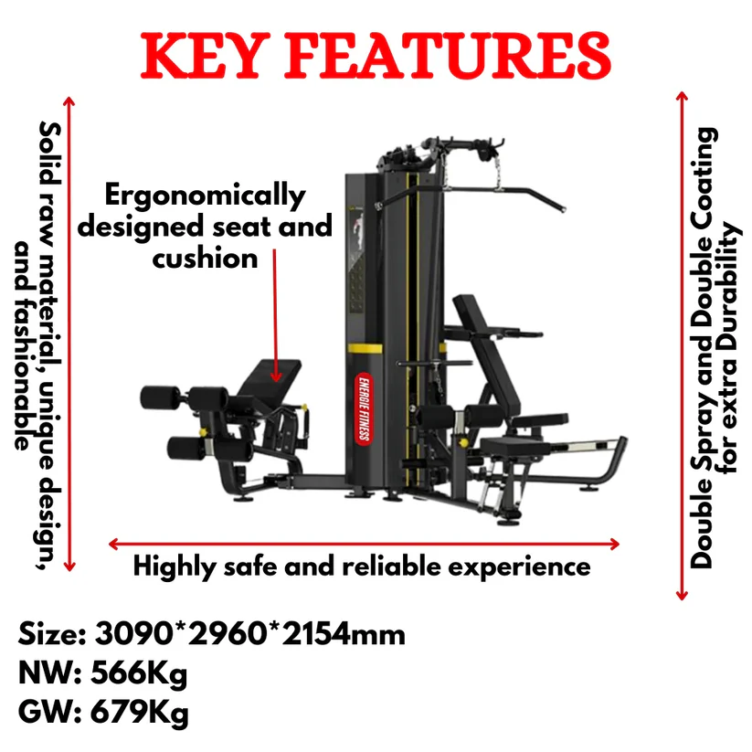 Best Quality 3 Stack Multi- Station Gym JXS-03