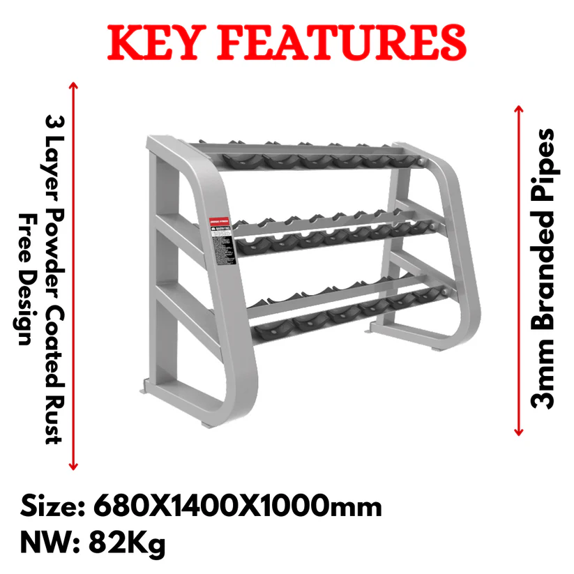 Beauty Dumbbell Rack in India ER-967