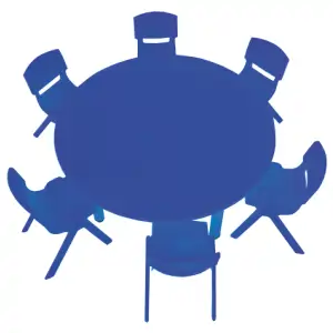 School furnitures small round table- LF 114S