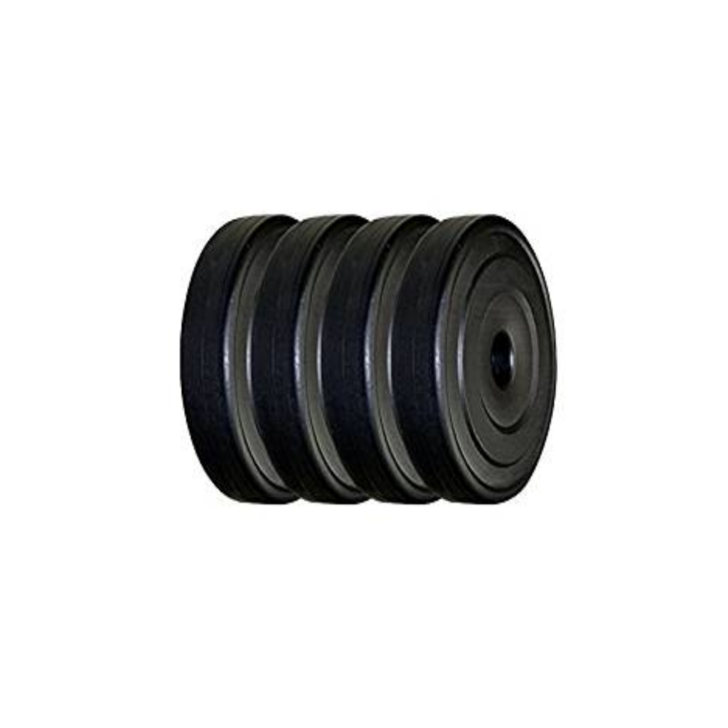 PVC Adjustable Dumbbell Set with Gloves, Rope, Hand-Gripper (20 kg)