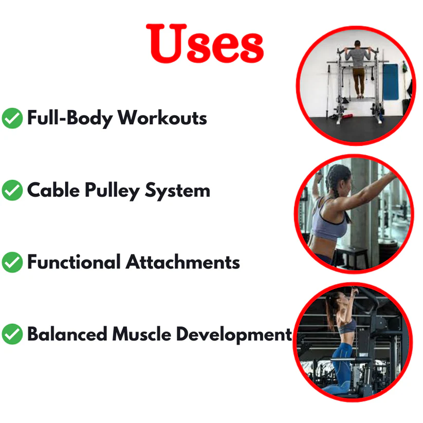Best Quality 3 Stack Multi- Station Gym JXS-03
