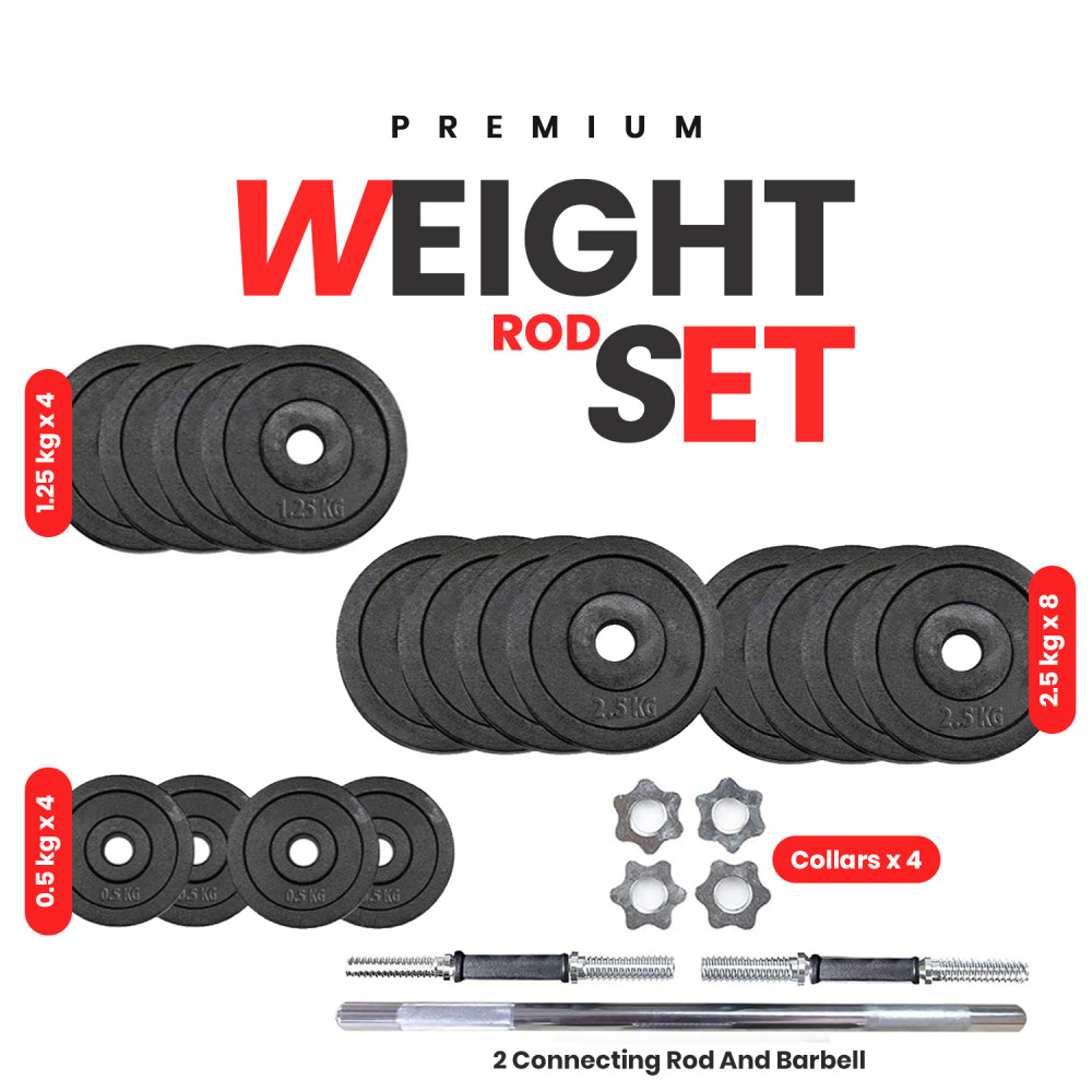 SD-30 DUMBBELL SET WITH CASE