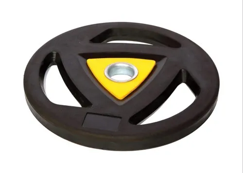 Rubber Coated Triangle Weight Plates