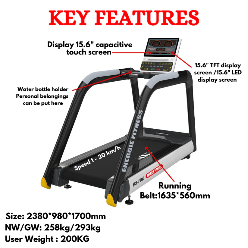 Best Commercial Treadmill in India ECT-7900