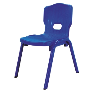 School furnitures metal handle chair-LF 166
