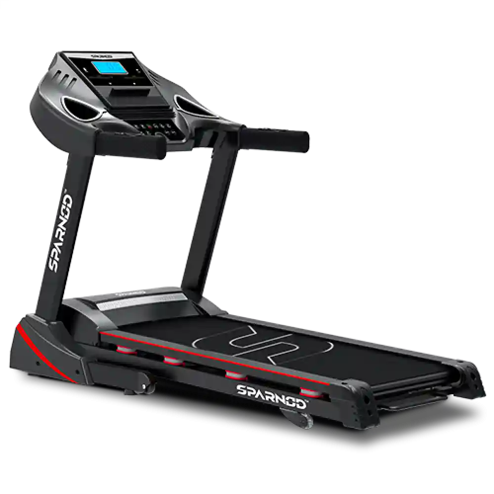 STH-3400 (2 HP DC Motor) foldable Sturdy treadmill with shock absorption