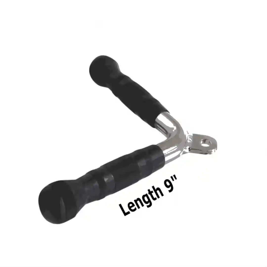 V shape press down bar,gym cable attchments