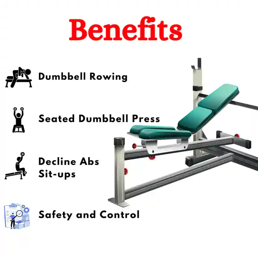Multi-Adjustable workout bench for home MB-01