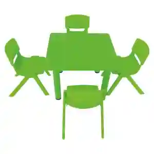 School furnitures square table -LF 113