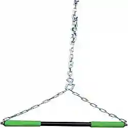 Hanging rod Pull up bar with Long Heavy Chain with Rod and Pull Ups Sangal