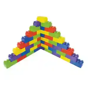 Indoor plastic building blocks set of 45pcs - LF 9177-2